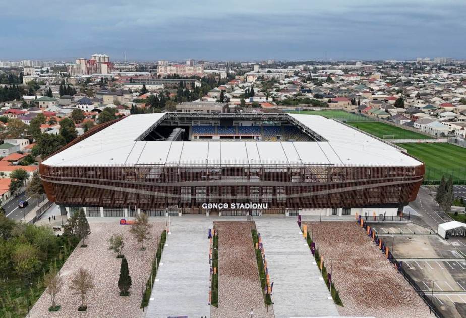 Gəncənin yeni stadionu futbolsevərlərin istifadəsinə verilib VİDEO
