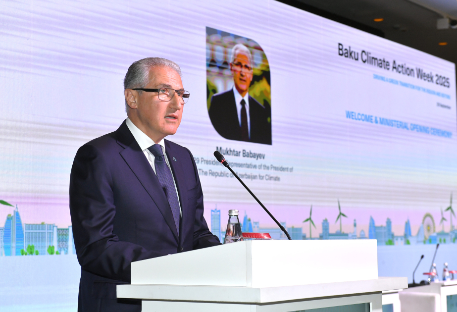COP29-un Prezidenti: Xəzərin qorunması yalnız ekoloji məsələ deyil, həm də iqtisadi və sosial əhəmiyyətə malikdir