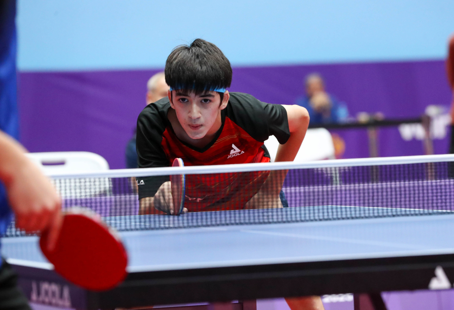 Aserbaidschanischer Tischtennisspieler gewinnt Silber bei GUS-Spielen