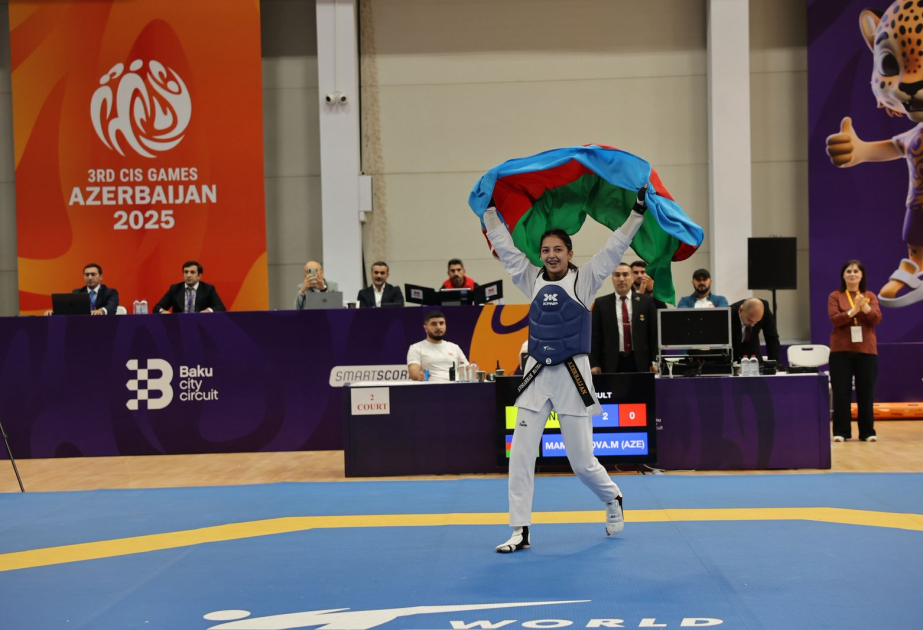MDB Oyunları: Azərbaycan taekvondoçuları ilk gündə 3 qızıl medal əldə ediblər