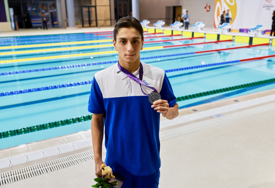 3. GUS-Spiele: Aserbaidschanischer Schwimmer holt Silber