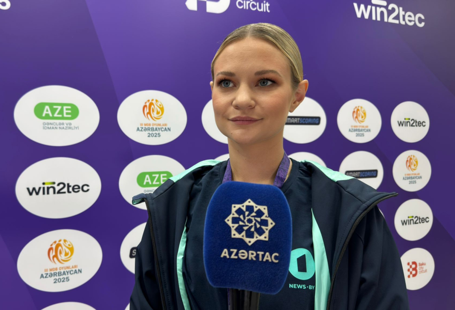 Белорусская журналистка: Азербайджан на высоком уровне подготовился к III Играм стран СНГ ВИДЕО