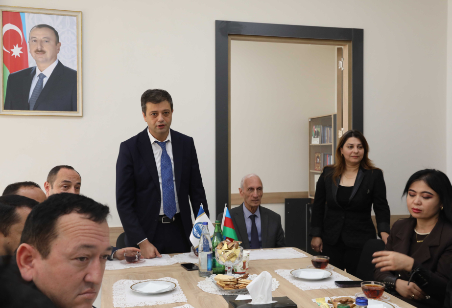 II Azərbaycan-Özbəkistan Media Forumunda iştirak edən özbəkistanlı jurnalistlər BDU-da olublar