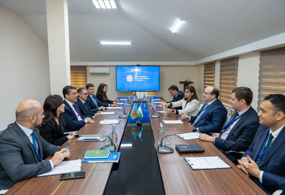 在媒体发展局与乌兹别克斯坦代表团举行会谈