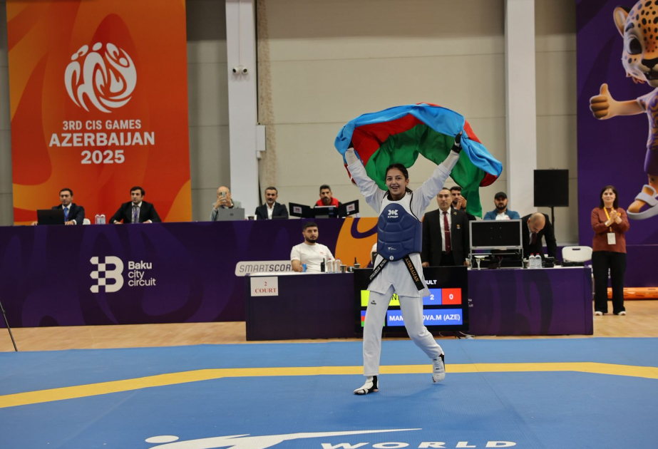 Azerbaijani taekwondo fighters win three gold medals on Day 1 of CIS Games