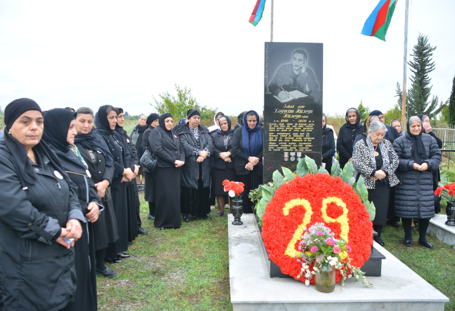 Vətən eşqi ilə şəhidlik zirvəsinə yüksələn Xəyyam Hüseynovun xatirəsi ehtiramla yad edilib