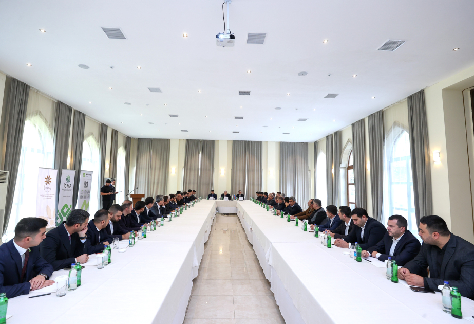 “Regional tərəfdaşların inkişafı” layihəsi çərçivəsində Şəkidə sahibkarlarla görüş keçirilib