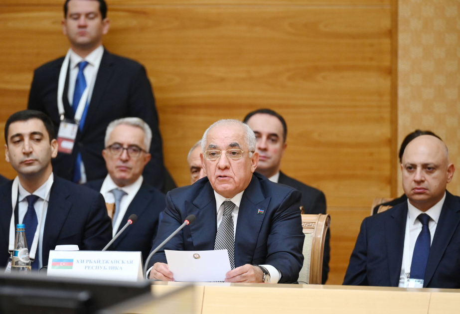 Azerbaijan’s PM attends Eurasian Intergovernmental Council meeting in Minsk as a guest