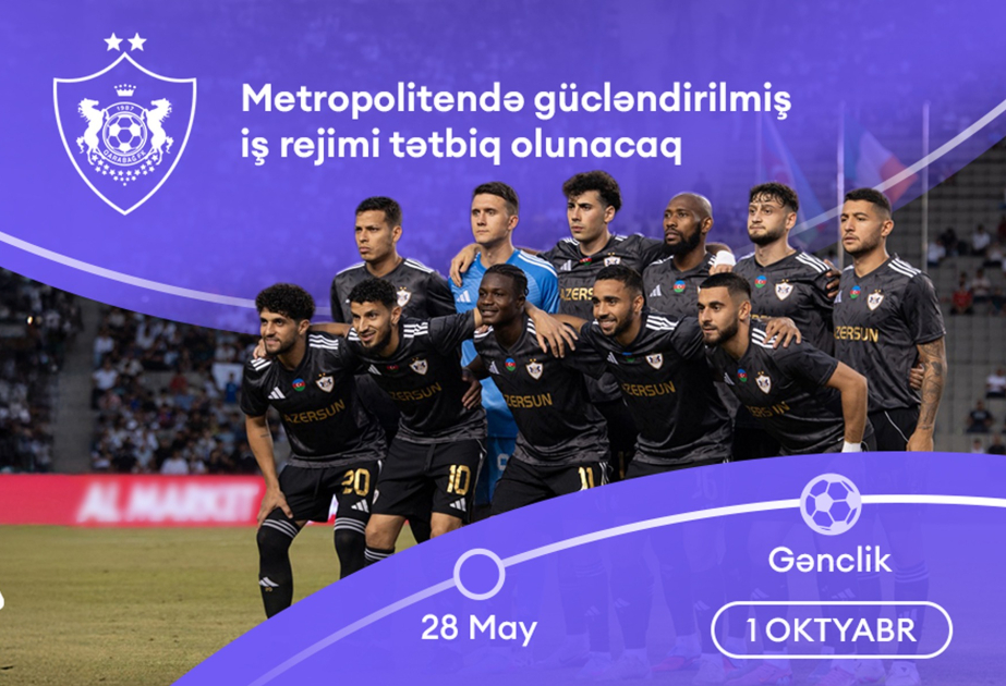 Sabah Bakı metrosu gücləndirilmiş rejimdə çalışacaq