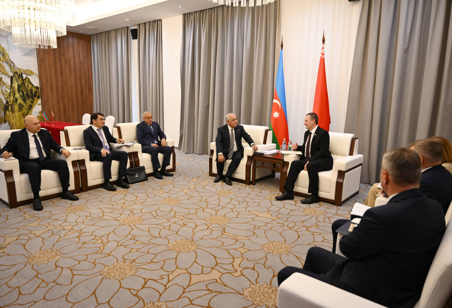Minskdə Azərbaycan və Belarus Baş nazirləri arasında danışıqlar aparılıb