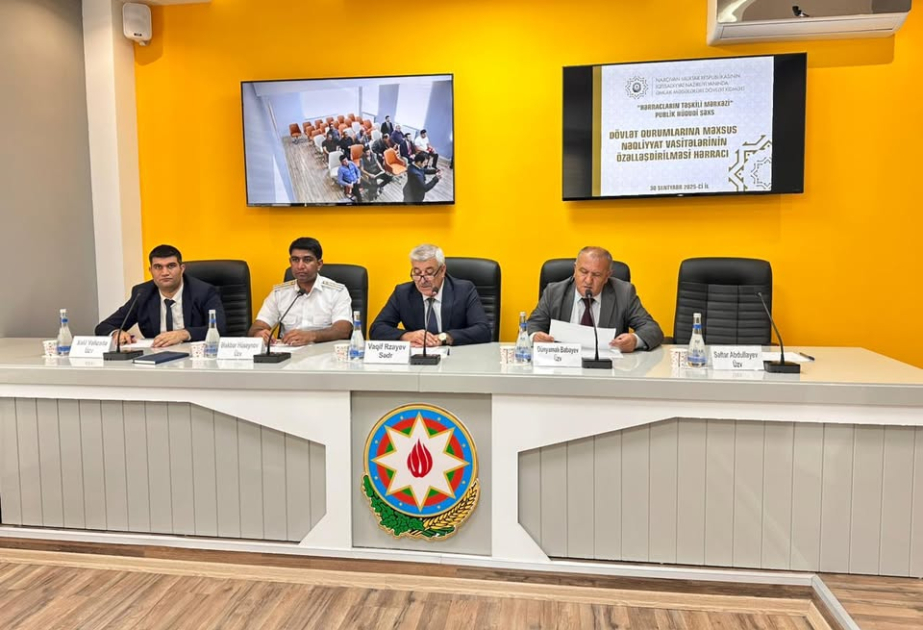 Naxçıvanda dövlətə məxsus 2 nəqliyyat vasitəsi hərrac yolu ilə özəlləşdirilib