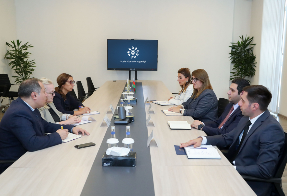 Sosial Xidmətlər Agentliyində Dünya Bankının nümayəndələri ilə görüş keçirilib