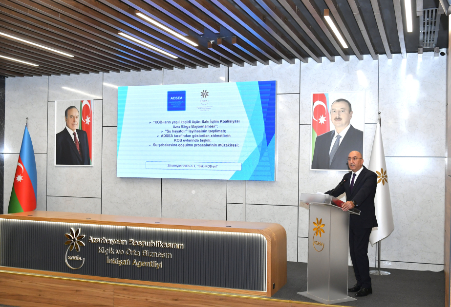 ADSEA: Əhalinin suya əlçatanlığı təmin olunub