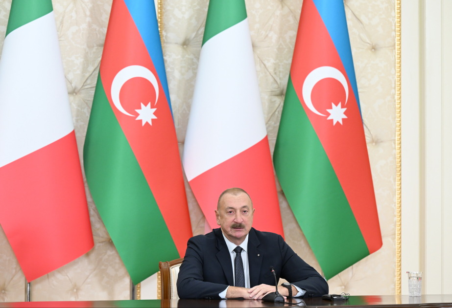 Президент: Италия для нас – первый торговый партнер