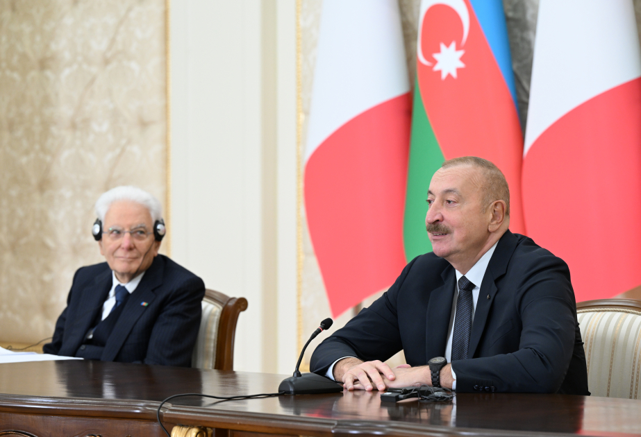 President Ilham Aliyev: Azerbaijan and Italy have supported each other as reliable partners for many years