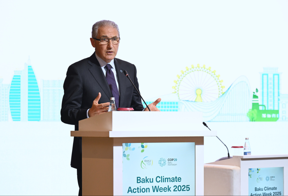 COP29 Sədri: Kənd təsərrüfatı və su iqlim dəyişikliyinə qarşı mübarizədə əsas prioritetlərimizdəndir