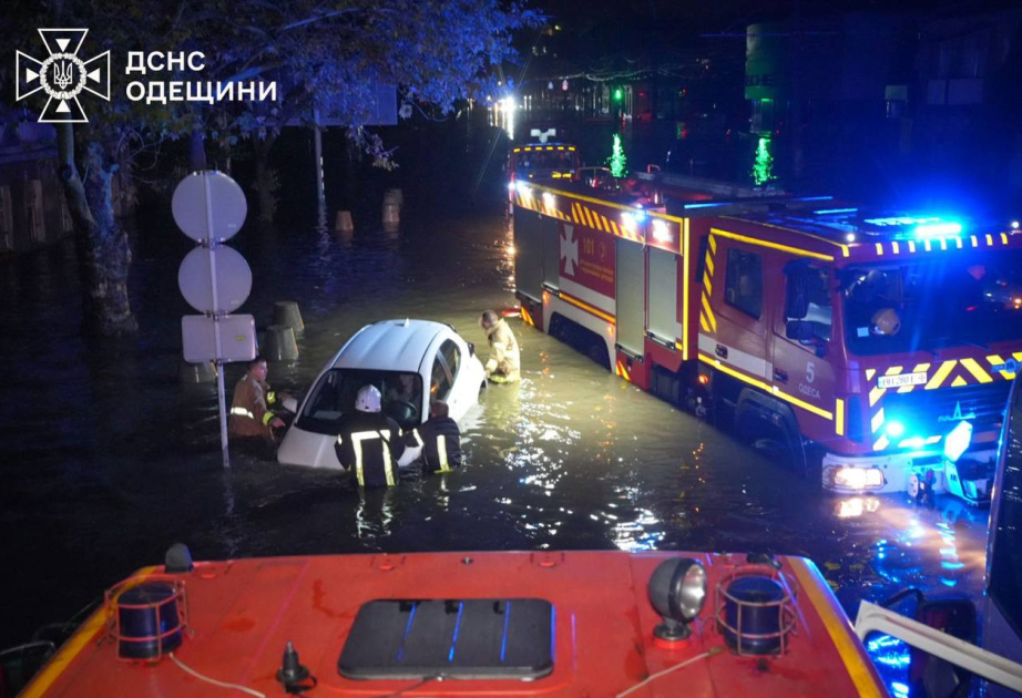 Ukraynanın Odessa vilayətində daşqınlar zamanı 9 nəfər ölüb