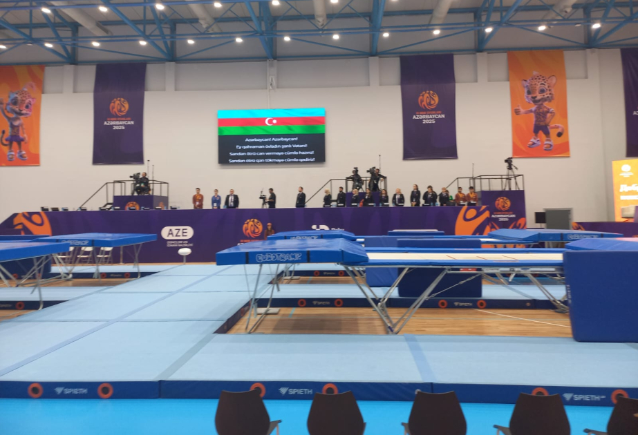 III MDB Oyunlarında batut gimnastikası üzrə yarışlar başlayıb