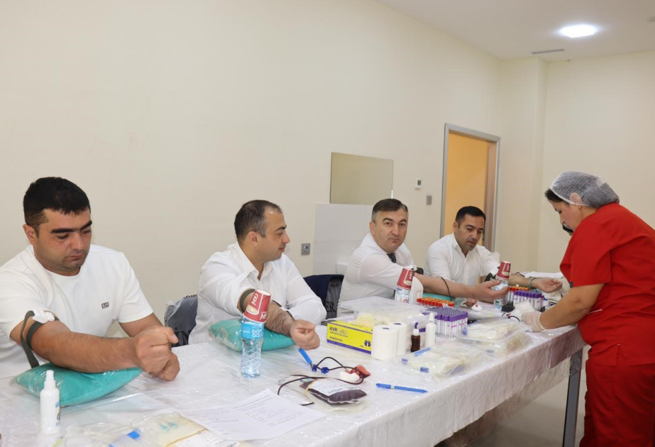 Samuxda qanvermə aksiyası keçirilib