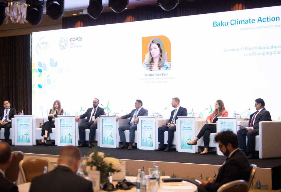 Bakı İqlim Fəaliyyəti Həftəsi çərçivəsində “İqlim dayanıqlığının sektorlar üzrə gücləndirilməsi” mövzusu müzakirə olunub VİDEO