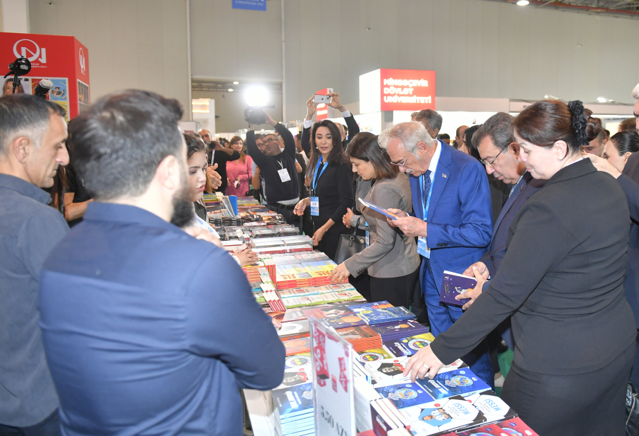 Cérémonie d'ouverture de la 11e Foire internationale du livre de Bakou