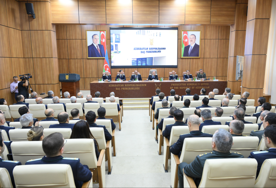 Prokurorluq orqanlarının yaradılmasının 107-ci ildönümü qeyd olunub