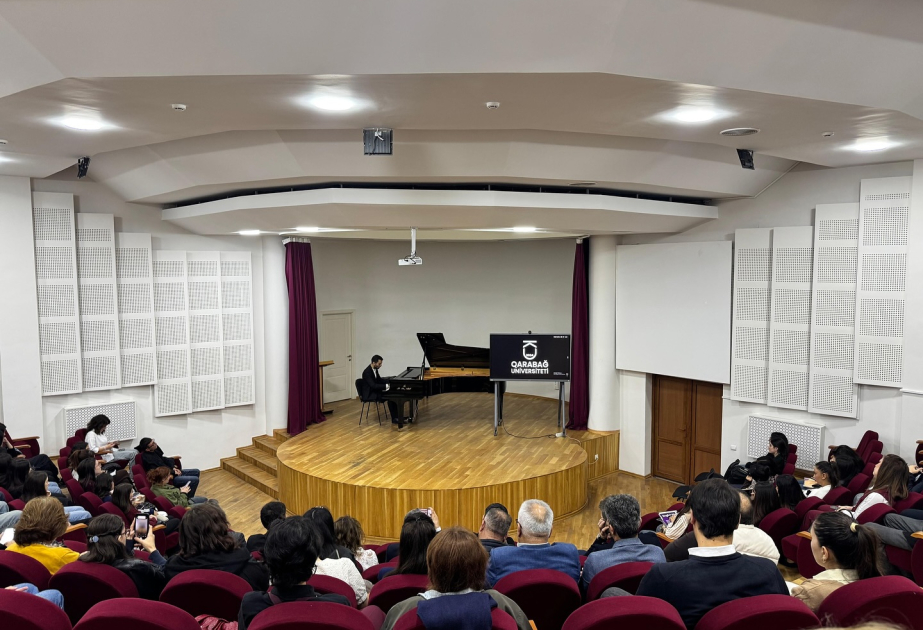 Qarabağ Universitetində “Ustad dərsləri silsiləsi” layihəsinə başlanılıb