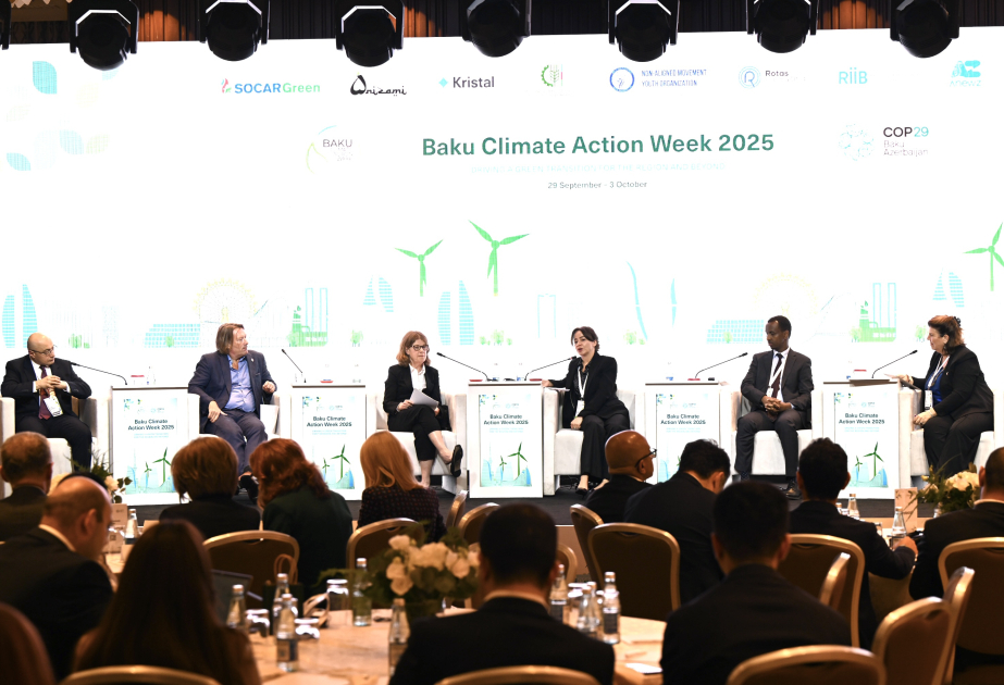 Baku Climate Action Week discusses sustainable and healthy cities