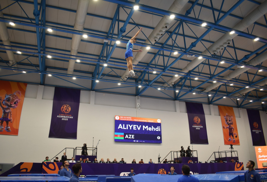 Four Azerbaijani athletes qualify for 3rd CIS Games final in trampoline gymnastics
