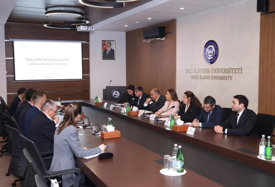 BSU-da Polşa ilə təhsil sahəsində əlaqələrin inkişafına dair müzakirə aparılıb