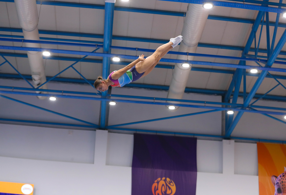 MDB Oyunları: Batut gimnastikasında ilk mükafatçılar müəyyənləşib