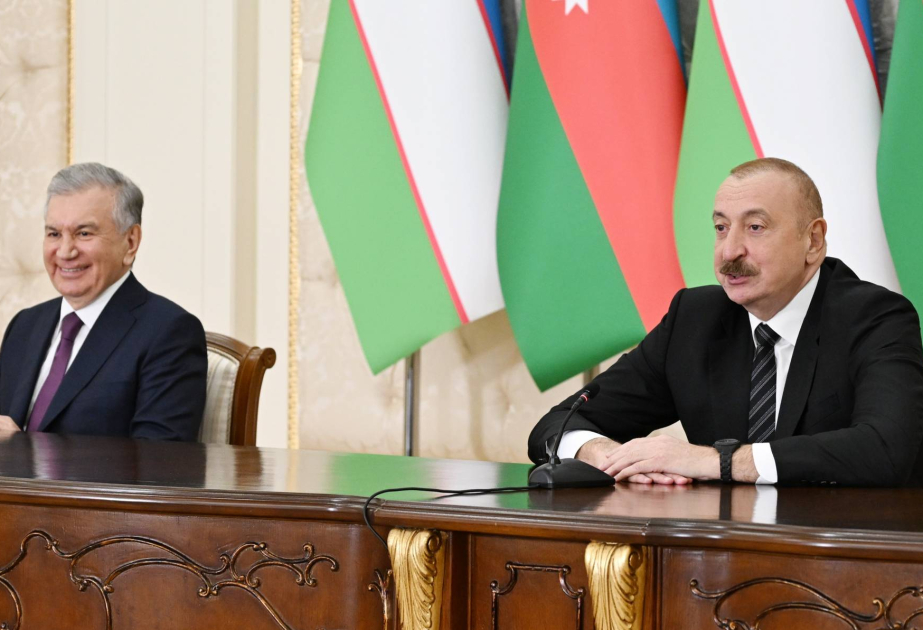 Presidente Ilham Aliyev: “Las relaciones entre Azerbaiyán y Uzbekistán incluyen múltiples áreas de cooperación”