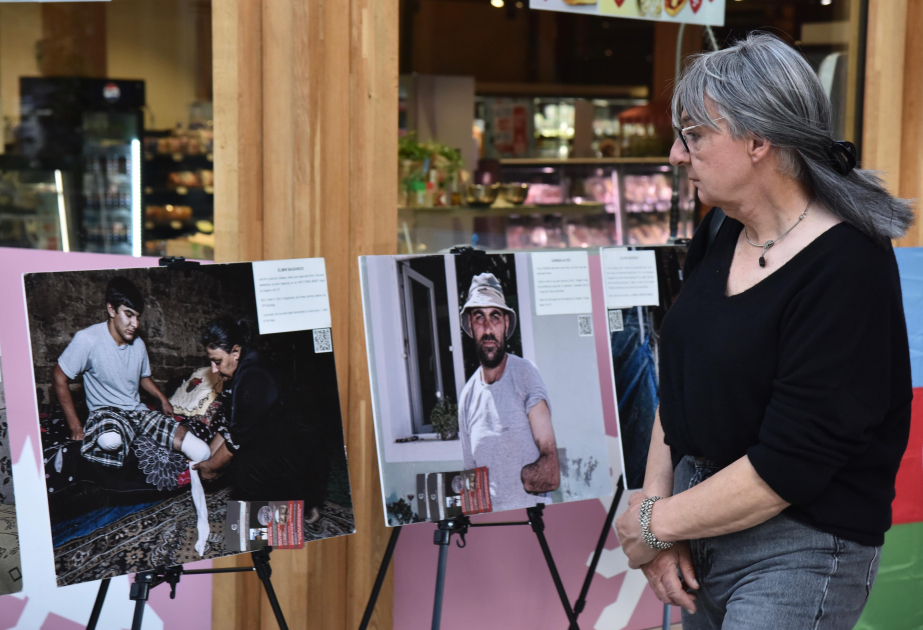 Series of exhibitions on Azerbaijan’s mine problem held in Europe for the first time through NGOs