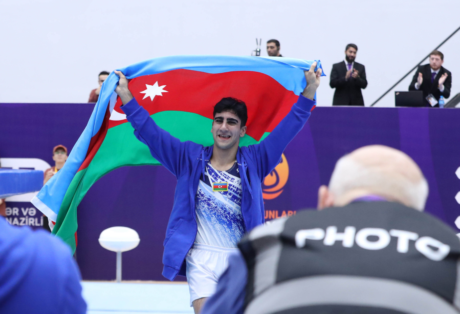 Jeux de la CEI: le gymnaste azerbaïdjanais Magsoud Mahsoudov remporte l’or