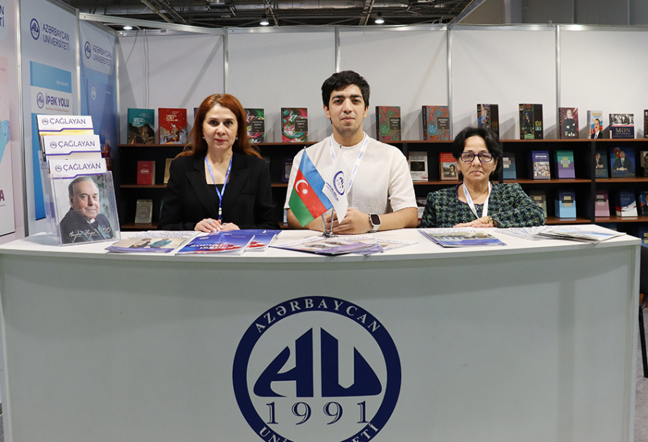 Azərbaycan Universiteti XI Bakı Beynəlxalq Kitab Sərgisində iştirak edir