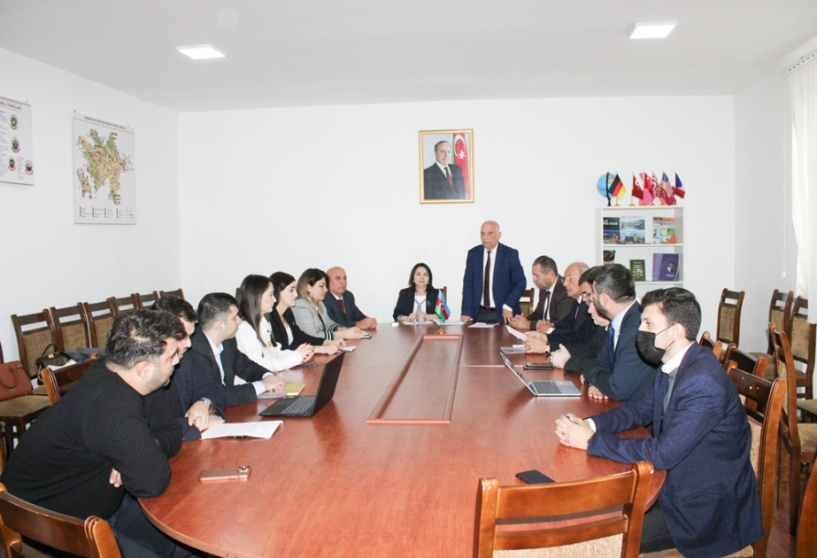 Türkiyəli alimlər Mingəçevir Dövlət Universitetində