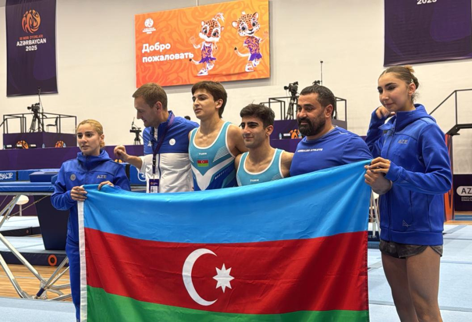 GUS-Spiele: Aserbaidschanische Turner gewinnen weitere Medaille im Synchronspringen
