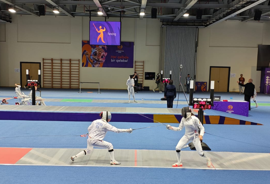 Degenfechten: Aserbaidschanische Sportlerin gewinnt Bronze bei den 3. GUS-Spielen
