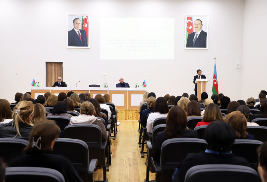 ADU məzunlarının professionallıq və peşə vərdişlərinin təkmilləşdirilməsi konfransının açılışı olub