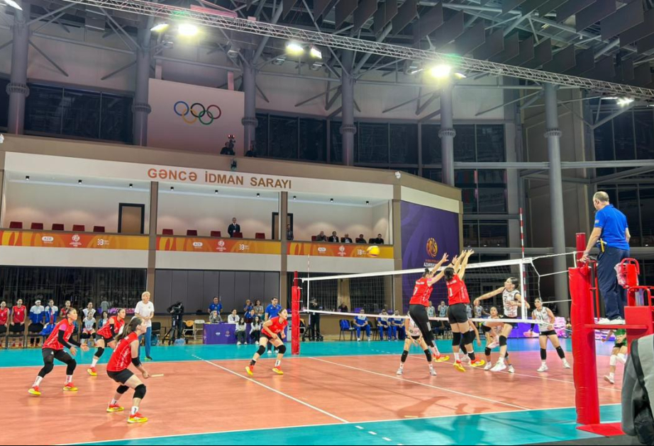 III MDB Oyunları çərçivəsində qadınlar arasında keçirilən voleybol matçında millimiz qələbə qazanıb
