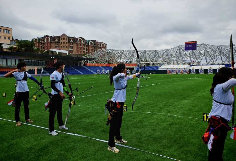 III Игры стран СНГ: В Ханкенди проходят командные соревнования по стрельбе из лука