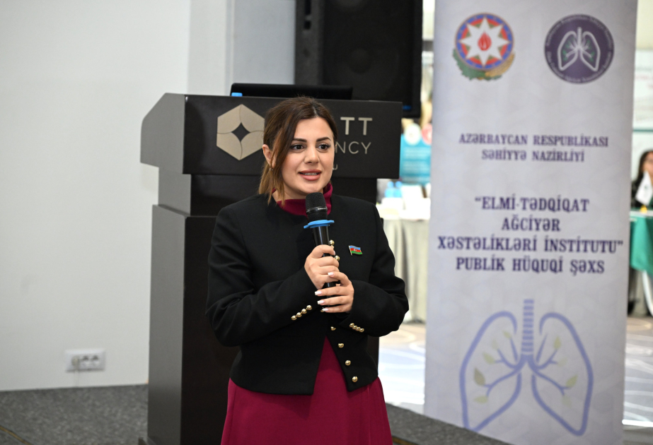 Pərvanə Vəliyeva: Bu günə qədər ölkəmizin vərəmlə mübarizə təcrübəsini 23 ölkədən 200-dən çox mütəxəssis öyrənib