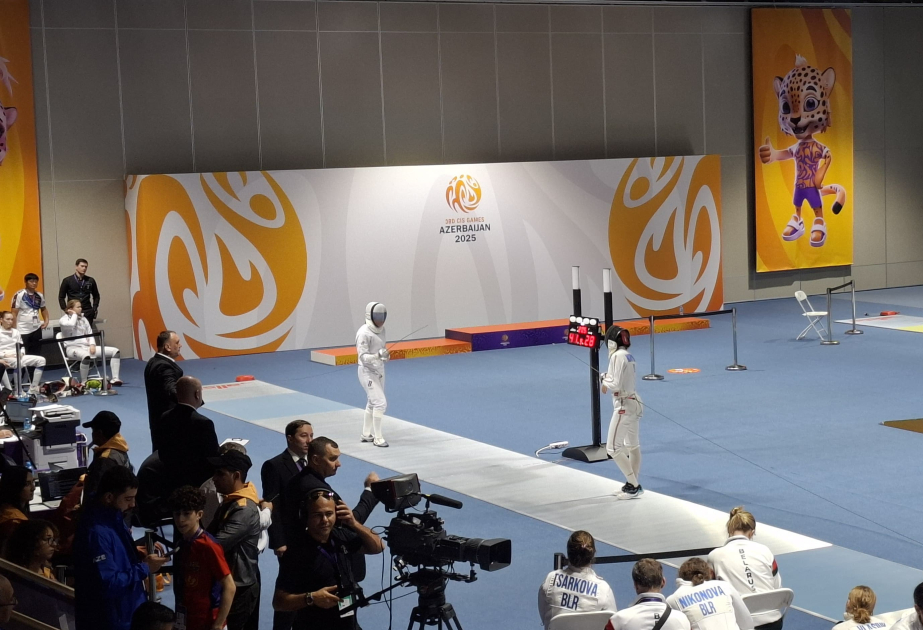 Azerbaijan`s male fencing team finishes 3rd at CIS Games