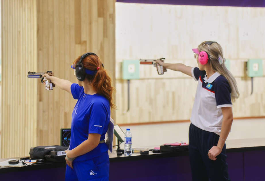 Azerbaijani shooter grabs 3rd CIS Games silver