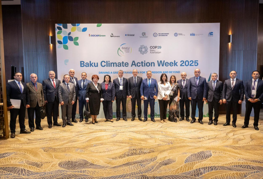 Bakı İqlim Fəaliyyəti Həftəsi-2025 uğurla yekunlaşıb