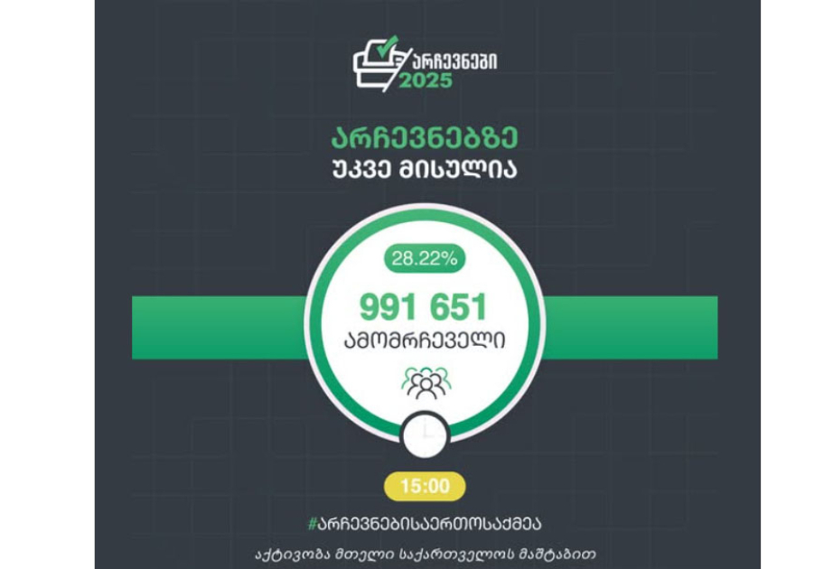 لجنة الانتخابات الجورجية تعلن مستوى إقبال الناخبين في الانتخابات المحلية