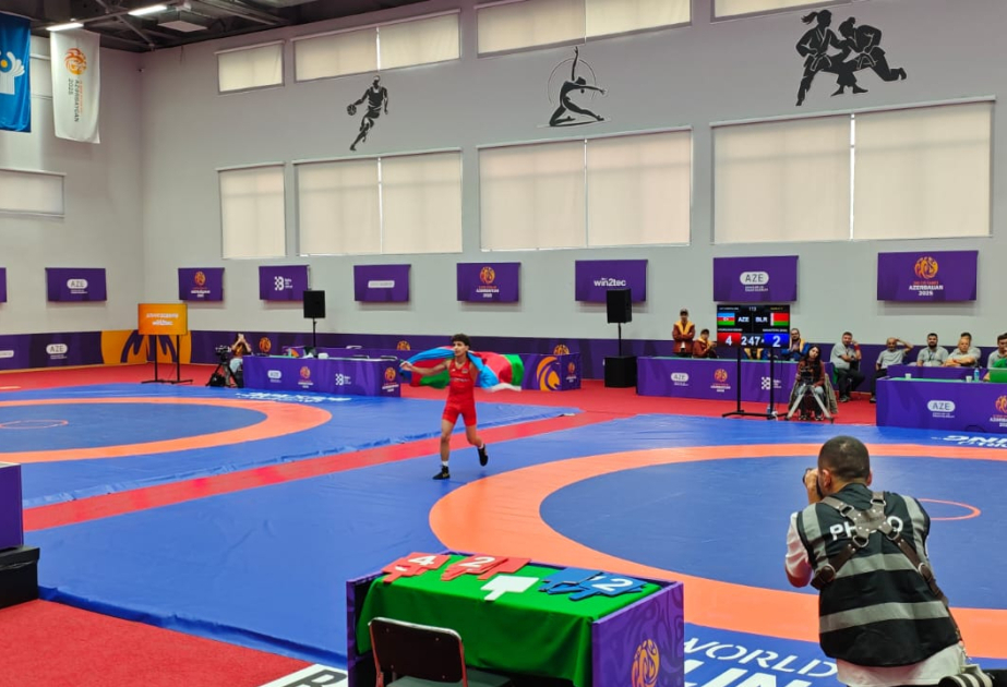 Azerbaijani wrestlers claim seven medals at CIS Games