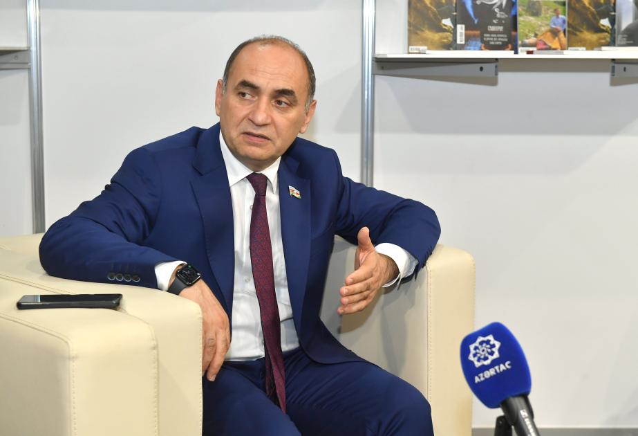 Ceyhun Məmmədov: Hər il Bakı Beynəlxalq Kitab Sərgisində iştirak etmək AZƏRTAC-ın sistemli və məqsədyönlü fəaliyyətinin göstəricisidir