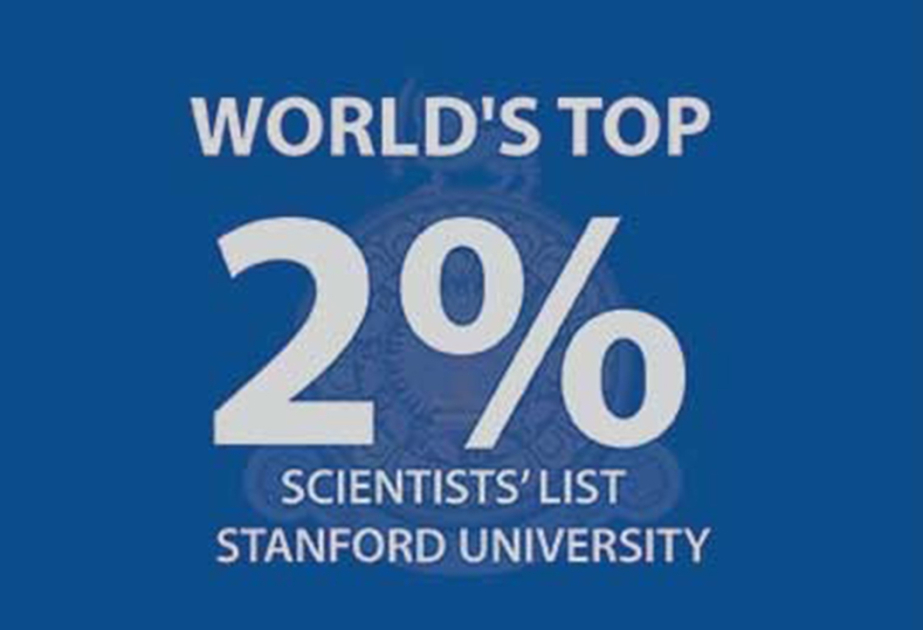İnformasiya Texnologiyaları İnstitutunun alimləri Stanford Universitetinin 2 faiz reytinq siyahısında