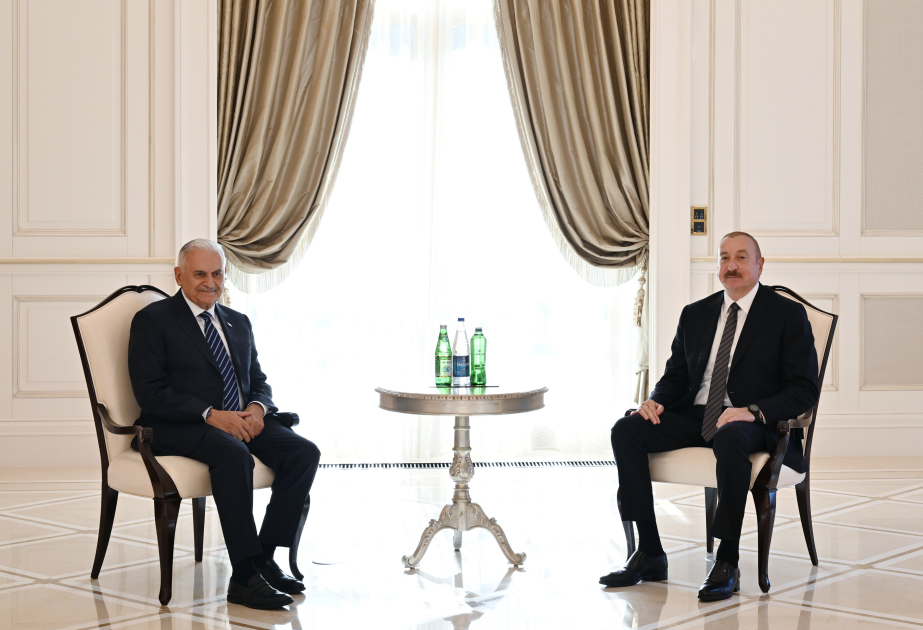 Prezident İlham Əliyev Qəbələdə Türk Dövlətləri Təşkilatının Ağsaqqallar Şurasının sədrini qəbul edib VİDEO